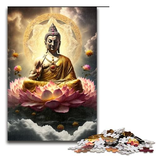 1000 teiliges Puzzle für Erwachsene Buddha Lernpuzzle Lernspiel für Geburtstag Weihnachten 75 x 50 cm 1000 teiliges Puzzle für Erwachsene Buddha Lernpuzzle Lernspiel für Geburtstag Weihnachten 75 x 50 cm von QSYFNBZL