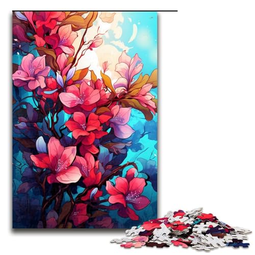 1000 teiliges Puzzle für Erwachsene Bunte Blumen praktisches Spiel 75 x 50 cm 1000 teiliges Puzzle für Erwachsene Bunte Blumen praktisches Spiel 75 x 50 cm von QSYFNBZL