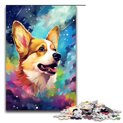 1000 teiliges Puzzle für Erwachsene Corgi im Krater ist von Spritzern umgeben viele Familienaktivitäten Puzzle Familienspiel Stressabbau schwieriges Herausforderungspuzzle 75 x 50 cm 1000 teiliges Puzzle für Erwachsene Corgi im Krater ist von Spritzern umgeben viele Familienaktivitäten Puzzle Familienspiel Stressabbau schwieriges Herausforderungspuzzle 75 x 50 cm von QSYFNBZL