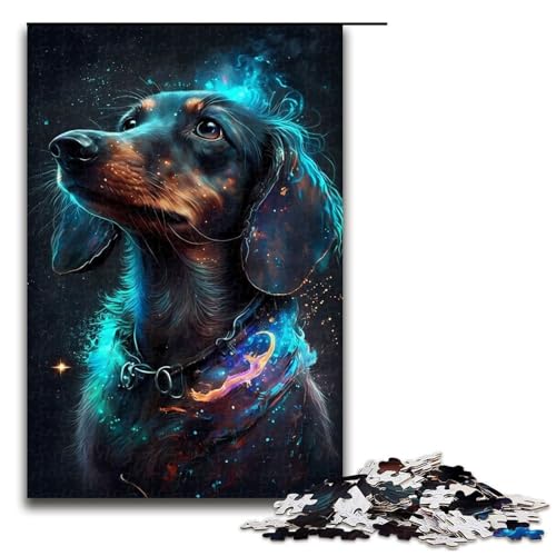 1000 teiliges Puzzle für Erwachsene Dackel Hunde Puzzle Denksportaufgabe Weihnachts und Geburtstagsgeschenke 75 x 50 cm 1000 teiliges Puzzle für Erwachsene Dackel Hunde Puzzle Denksportaufgabe Weihnachts und Geburtstagsgeschenke 75 x 50 cm von QSYFNBZL