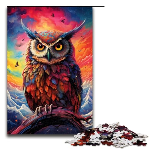 1000 teiliges Puzzle für Erwachsene Die Eule im Krater ist umgeben Puzzle für Kinder Holzpuzzle Lernspiel für Erwachsene 1000 Teile 1000 teiliges Puzzle für Erwachsene Die Eule im Krater ist umgeben Puzzle für Kinder Holzpuzzle Lernspiel für Erwachsene 1000 Teile von QSYFNBZL