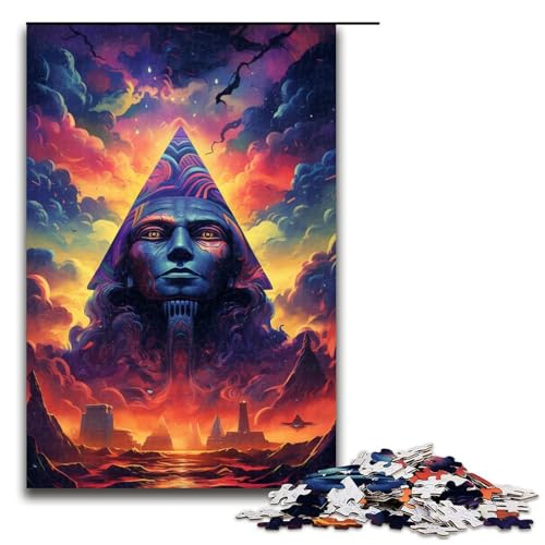 1000 teiliges Puzzle für Erwachsene Die Pyramiden von Ägypten sind von Spritzern umgeben Viele Bunte Puzzles für Erwachsene Holzpuzzle Anspruchsvolles Spiel 75 x 50 cm 1000 teiliges Puzzle für Erwachsene Die Pyramiden von Ägypten sind von Spritzern umgeben Viele Bunte Puzzles für Erwachsene Holzpuzzle Anspruchsvolles Spiel 75 x 50 cm von QSYFNBZL