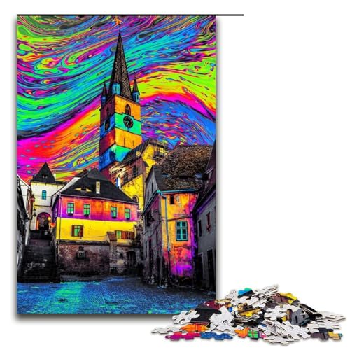 1000 teiliges Puzzle für Erwachsene Dreamscape Puzzle Hands on Spiel 75 x 50 cm von QSYFNBZL