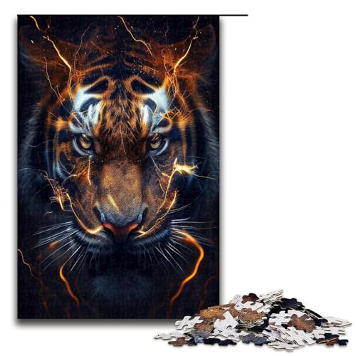 1000 teiliges Puzzle für Erwachsene Elemental Lightning Tigers Lernpuzzle Lernspiel für Geburtstag und Weihnachten 1000 Teile 1000 teiliges Puzzle für Erwachsene Elemental Lightning Tigers Lernpuzzle Lernspiel für Geburtstag und Weihnachten 1000 Teile von QSYFNBZL