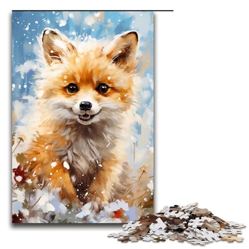 1000 teiliges Puzzle für Erwachsene Fantasie bunter Kleiner Fuchs Familienaktivität Puzzle Familienspiel Stressabbau schwieriges Herausforderungspuzzle 75 x 50 cm 1000 teiliges Puzzle für Erwachsene Fantasie bunter Kleiner Fuchs Familienaktivität Puzzle Familienspiel Stressabbau schwieriges Herausforderungspuzzle 75 x 50 cm von QSYFNBZL