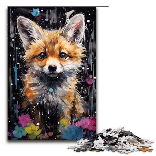 1000 teiliges Puzzle für Erwachsene Fantasie buntes kleines Fuchs Puzzle für Kinder Holzpuzzle Lernspiel für Erwachsene 75 x 50 cm 1000 teiliges Puzzle für Erwachsene Fantasie buntes kleines Fuchs Puzzle für Kinder Holzpuzzle Lernspiel für Erwachsene 75 x 50 cm von QSYFNBZL