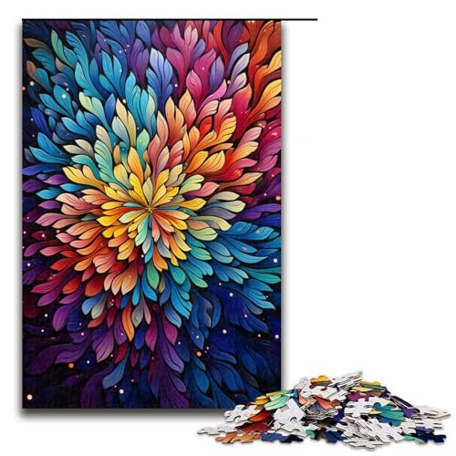 1000 teiliges Puzzle für Erwachsene Fantasie farbenfrohe Kunst Puzzles für Erwachsene Holzpuzzle anspruchsvolles Spiel 75 x 50 cm 1000 teiliges Puzzle für Erwachsene Fantasie farbenfrohe Kunst Puzzles für Erwachsene Holzpuzzle anspruchsvolles Spiel 75 x 50 cm von QSYFNBZL