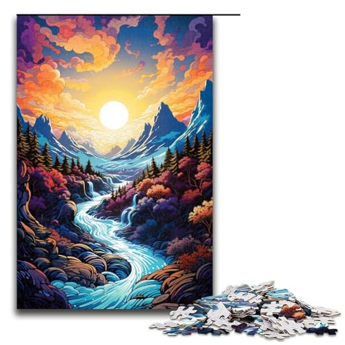 1000 teiliges Puzzle für Erwachsene Fantasielandschaft Puzzle für Erwachsene Holzpuzzle anspruchsvolles Spiel 75 x 50 cm 1000 teiliges Puzzle für Erwachsene Fantasielandschaft Puzzle für Erwachsene Holzpuzzle anspruchsvolles Spiel 75 x 50 cm von QSYFNBZL