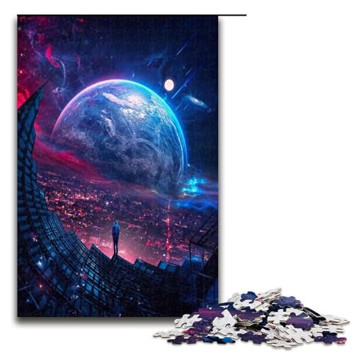 1000 teiliges Puzzle für Erwachsene Fantasielandschaft Puzzle für Lernspiele Herausforderung Spielzeug Kunstwerk Geschenk 1000 PCS von QSYFNBZL
