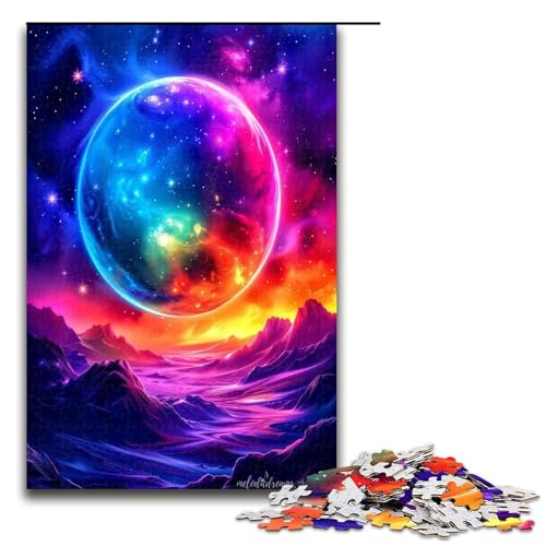 1000 teiliges Puzzle für Erwachsene Fantasy Planet Puzzle Hands on Spiel 1000 Teile von QSYFNBZL