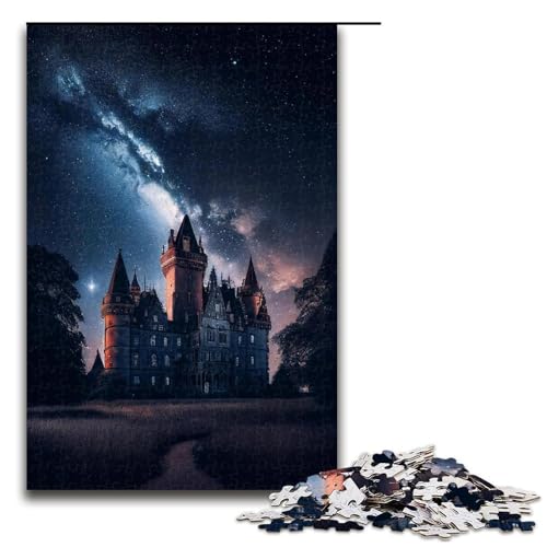 1000 teiliges Puzzle für Erwachsene Fantasy Schlösser Puzzle für Kinder Holzpuzzle Lernspiel für Erwachsene 1000 Teile von QSYFNBZL