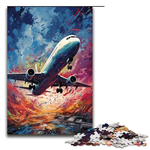 1000 teiliges Puzzle für Erwachsene Flugzeuge sind von Spritzern umgeben viele Bunte Farbpuzzles Lernspiel für Geburtstag und Weihnachten 75 x 50 cm 1000 teiliges Puzzle für Erwachsene Flugzeuge sind von Spritzern umgeben viele Bunte Farbpuzzles Lernspiel für Geburtstag und Weihnachten 75 x 50 cm von QSYFNBZL