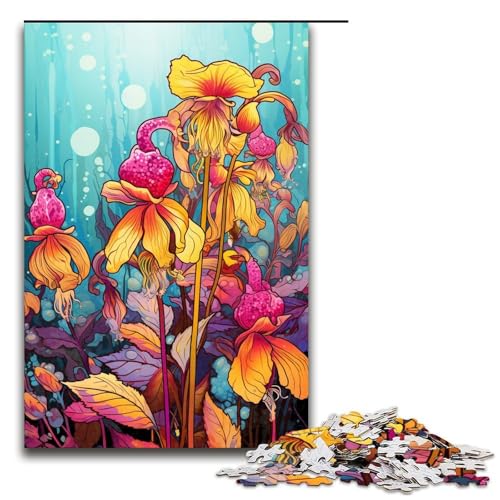 1000 teiliges Puzzle für Erwachsene Gelb bunt psychedelisches Rassel Puzzle Denksportaufgabe Weihnachts und Geburtstagsgeschenk 75 x 50 cm 1000 teiliges Puzzle für Erwachsene Gelb bunt psychedelisches Rassel Puzzle Denksportaufgabe Weihnachts und Geburtstagsgeschenk 75 x 50 cm von QSYFNBZL