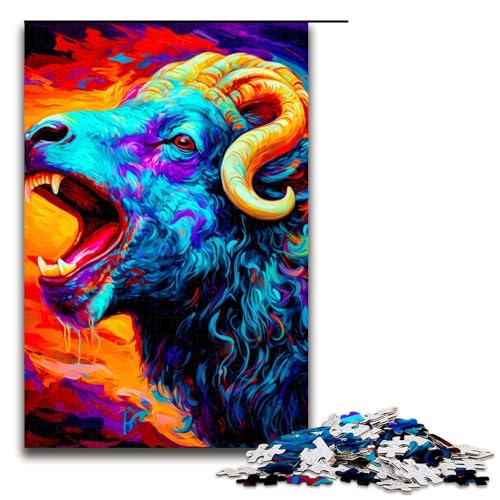 1000 teiliges Puzzle für Erwachsene Goat14 Puzzles für Erwachsene Holzpuzzle anspruchsvolles Spiel 75 x 50 cm 1000 teiliges Puzzle für Erwachsene Goat14 Puzzles für Erwachsene Holzpuzzle anspruchsvolles Spiel 75 x 50 cm von QSYFNBZL
