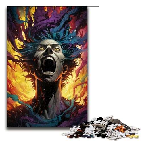 1000 teiliges Puzzle für Erwachsene Gott des UniversumsHands on Spiel 75 x 50 cm von QSYFNBZL