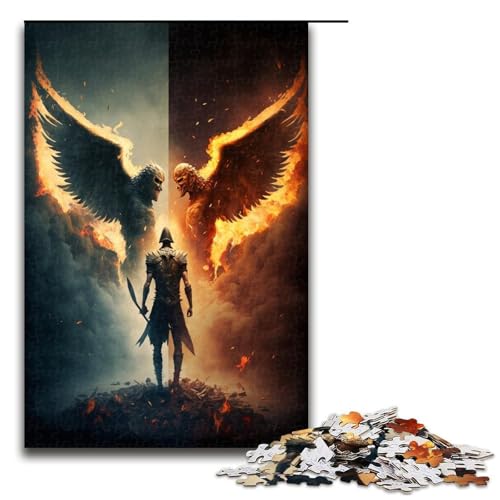 1000 teiliges Puzzle für Erwachsene Höllendämonen Puzzle Hands on Spiel 1000 Teile von QSYFNBZL