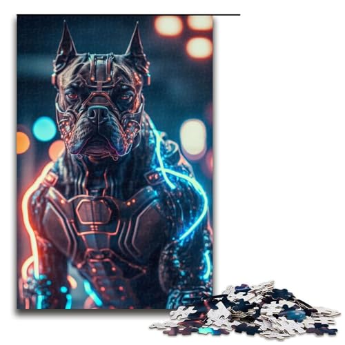 1000 teiliges Puzzle für Erwachsene Jagdhund Spiel Puzzles ganze Familie 75 x 50 cm von QSYFNBZL