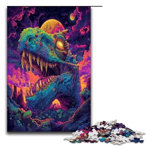 1000 teiliges Puzzle für Erwachsene Krokodil Tierpuzzle Hands on Spiel 1000 Teile von QSYFNBZL