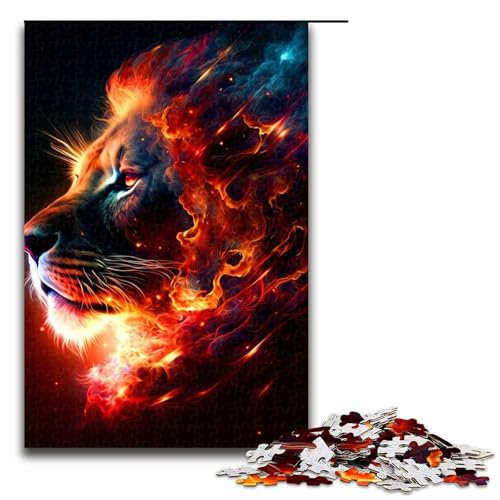 1000 teiliges Puzzle für Erwachsene Löwen Puzzle Geburtstagsgeschenk für Teenager ab 14 Jahren 75 x 50 cm 1000 teiliges Puzzle für Erwachsene Löwen Puzzle Geburtstagsgeschenk für Teenager ab 14 Jahren 75 x 50 cm von QSYFNBZL