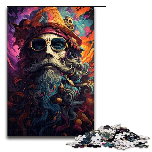 1000 teiliges Puzzle für Erwachsene Malen Ausmalen Piratenkapitän Spiel Puzzles ganze Familie 75 x 50 cm 1000 teiliges Puzzle für Erwachsene Malen Ausmalen Piratenkapitän Spiel Puzzles ganze Familie 75 x 50 cm von QSYFNBZL