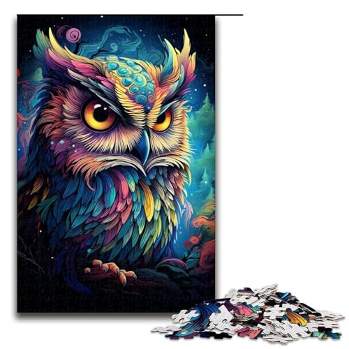 1000 teiliges Puzzle für Erwachsene Malen Farbe Eulenspiel Puzzles ganze Familie 75 x 50 cm 1000 teiliges Puzzle für Erwachsene Malen Farbe Eulenspiel Puzzles ganze Familie 75 x 50 cm von QSYFNBZL