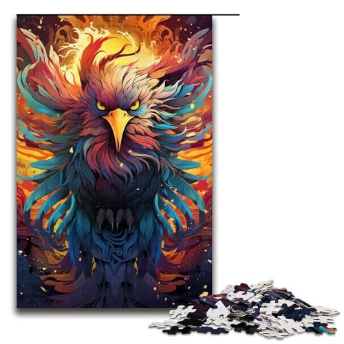 1000 teiliges Puzzle für Erwachsene Malen Farbe Phoenix Puzzle Denksportaufgabe Weihnachts und Geburtstagsgeschenke 75 x 50 cm 1000 teiliges Puzzle für Erwachsene Malen Farbe Phoenix Puzzle Denksportaufgabe Weihnachts und Geburtstagsgeschenke 75 x 50 cm von QSYFNBZL