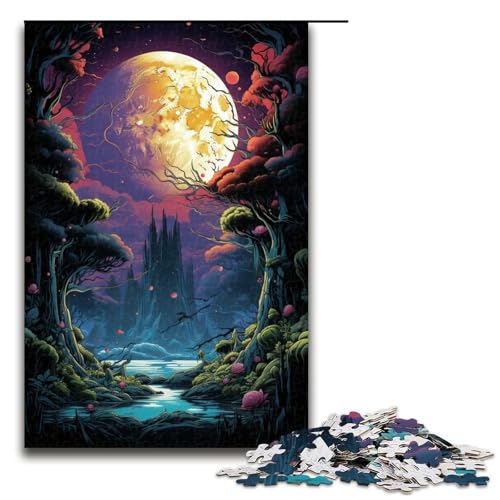 1000 teiliges Puzzle für Erwachsene Malen Farben Mondspiel Puzzles ganze Familie 75 x 50 cm 1000 teiliges Puzzle für Erwachsene Malen Farben Mondspiel Puzzles ganze Familie 75 x 50 cm von QSYFNBZL