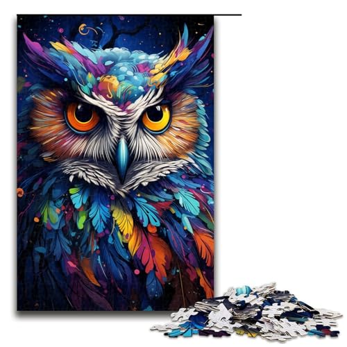 1000 teiliges Puzzle für Erwachsene Malen Farbeule Dekomprimieren intellektuelles Lernspielzeug Geschenkideen 75 x 50 cm 1000 teiliges Puzzle für Erwachsene Malen Farbeule Dekomprimieren intellektuelles Lernspielzeug Geschenkideen 75 x 50 cm von QSYFNBZL