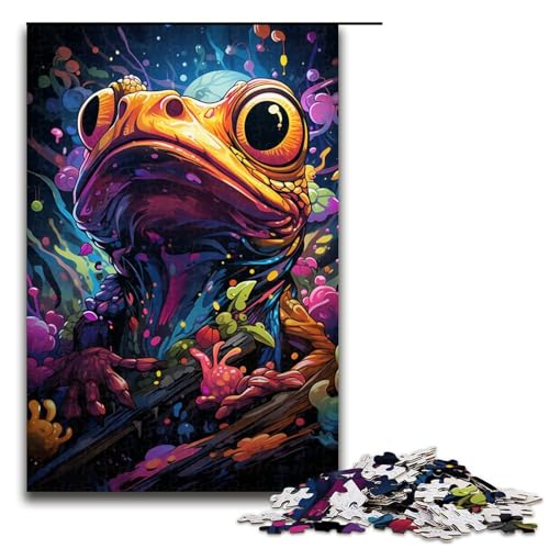 1000 teiliges Puzzle für Erwachsene Malen Farbfrosch Puzzle für Kinder Holzpuzzle Lernspiel für Erwachsene 75 x 50 cm 1000 teiliges Puzzle für Erwachsene Malen Farbfrosch Puzzle für Kinder Holzpuzzle Lernspiel für Erwachsene 75 x 50 cm von QSYFNBZL