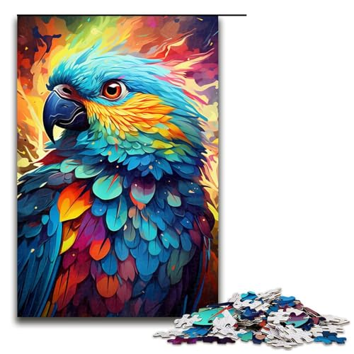 1000 teiliges Puzzle für Erwachsene Malen bunter Papagei Denksportaufgabe Weihnachts und Geburtstagsgeschenk 75 x 50 cm 1000 teiliges Puzzle für Erwachsene Malen bunter Papagei Denksportaufgabe Weihnachts und Geburtstagsgeschenk 75 x 50 cm von QSYFNBZL