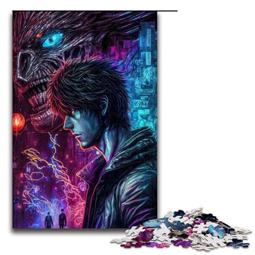 1000 teiliges Puzzle für Erwachsene Monster Invasion Spiel Puzzles ganze Familie 75 x 50 cm 1000 teiliges Puzzle für Erwachsene Monster Invasion Spiel Puzzles ganze Familie 75 x 50 cm von QSYFNBZL