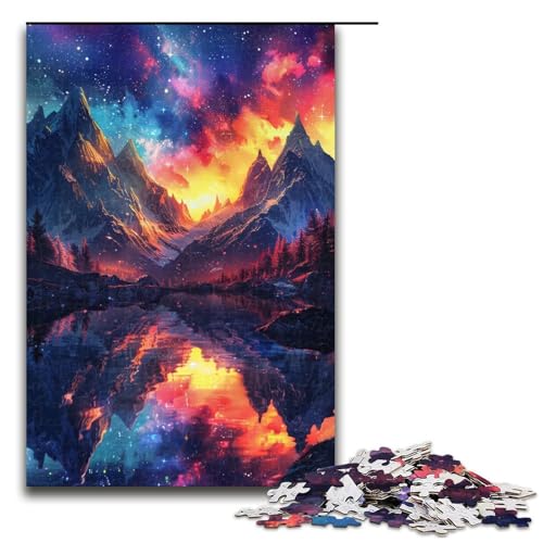 1000 teiliges Puzzle für Erwachsene Mountain Aurora Lernpuzzle Lernspiel für Geburtstag Weihnachten 1000 Teile 1000 teiliges Puzzle für Erwachsene Mountain Aurora Lernpuzzle Lernspiel für Geburtstag Weihnachten 1000 Teile von QSYFNBZL