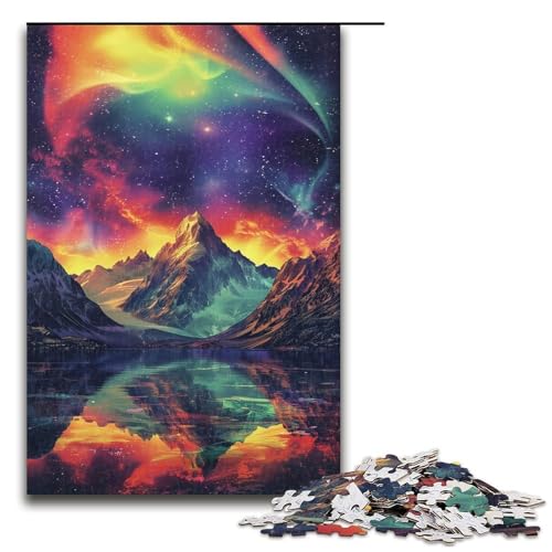 1000 teiliges Puzzle für Erwachsene Mountain Aurora Puzzles Geschenke Geburtstagsgeschenke für Teenager ab 14 Jahren 1000 Teile 1000 teiliges Puzzle für Erwachsene Mountain Aurora Puzzles Geschenke Geburtstagsgeschenke für Teenager ab 14 Jahren 1000 Teile von QSYFNBZL