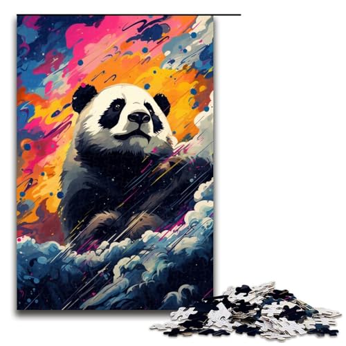1000 teiliges Puzzle für Erwachsene Panda in der Caldera ist von Spritzern umgeben Lernpuzzle Lernspiel für Geburtstag und Weihnachten 75 x 50 cm 1000 teiliges Puzzle für Erwachsene Panda in der Caldera ist von Spritzern umgeben Lernpuzzle Lernspiel für Geburtstag und Weihnachten 75 x 50 cm von QSYFNBZL
