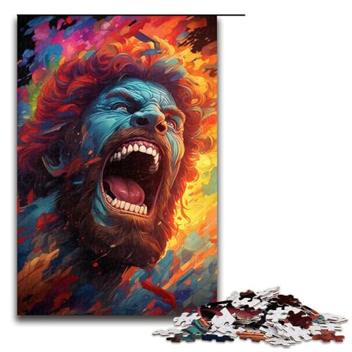 1000 teiliges Puzzle für Erwachsene Psychedelisches Buntes Heldenpuzzle für Kinder Holzpuzzle Lernspiel für Erwachsene 75 x 50 cm 1000 teiliges Puzzle für Erwachsene Psychedelisches Buntes Heldenpuzzle für Kinder Holzpuzzle Lernspiel für Erwachsene 75 x 50 cm von QSYFNBZL