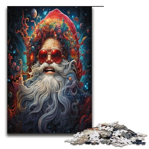 1000 teiliges Puzzle für Erwachsene Psychedelisches Weihnachtsmann Teufel Puzzle für Kinder Holzpuzzle Lernspiel für Erwachsene 1000 Teile 1000 teiliges Puzzle für Erwachsene Psychedelisches Weihnachtsmann Teufel Puzzle für Kinder Holzpuzzle Lernspiel für Erwachsene 1000 Teile von QSYFNBZL