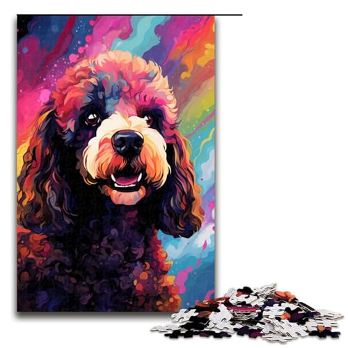 1000 teiliges Puzzle für Erwachsene Pudel von Splatters Viele Dicke Bunte Wolken am Himmel Puzzles für Erwachsene Holzpuzzle anspruchsvolles Spiel 75 x 50 cm 1000 teiliges Puzzle für Erwachsene Pudel von Splatters Viele Dicke Bunte Wolken am Himmel Puzzles für Erwachsene Holzpuzzle anspruchsvolles Spiel 75 x 50 cm von QSYFNBZL