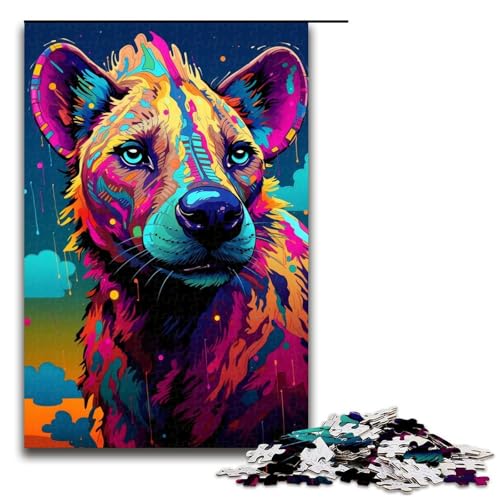 1000 teiliges Puzzle für Erwachsene Roboter Afrikanische Hyäne von SplattersLots Dicke Farbpuzzles für Erwachsene Holzpuzzle anspruchsvolles Spiel 75 x 50 cm 1000 teiliges Puzzle für Erwachsene Roboter Afrikanische Hyäne von SplattersLots Dicke Farbpuzzles für Erwachsene Holzpuzzle anspruchsvolles Spiel 75 x 50 cm von QSYFNBZL