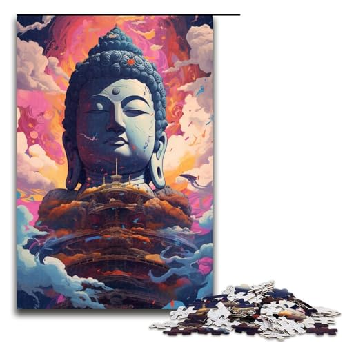 1000 teiliges Puzzle für Erwachsene Roboter Buddha von SplattersLots Dicke Bunte Puzzles für Erwachsene Holzpuzzle anspruchsvolles Spiel 75 x 50 cm 1000 teiliges Puzzle für Erwachsene Roboter Buddha von SplattersLots Dicke Bunte Puzzles für Erwachsene Holzpuzzle anspruchsvolles Spiel 75 x 50 cm von QSYFNBZL