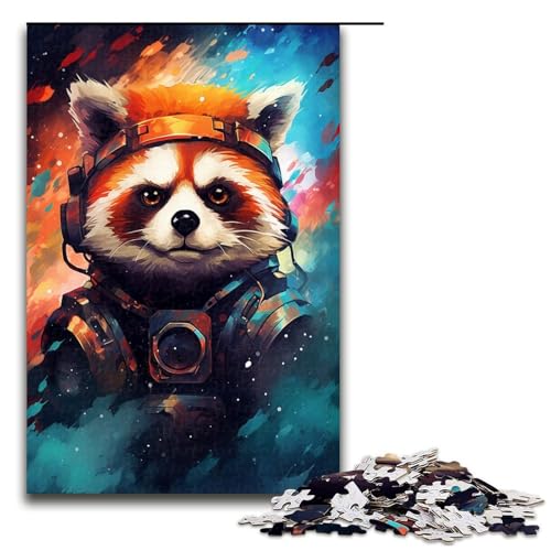 1000 teiliges Puzzle für Erwachsene Roboter Roter Panda von SplattersLots Dicke farbige Puzzles für Erwachsene Holzpuzzle anspruchsvolles Spiel 75 x 50 cm 1000 teiliges Puzzle für Erwachsene Roboter Roter Panda von SplattersLots Dicke farbige Puzzles für Erwachsene Holzpuzzle anspruchsvolles Spiel 75 x 50 cm von QSYFNBZL