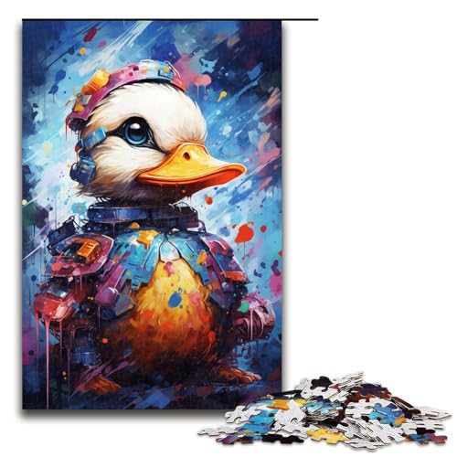 1000 teiliges Puzzle für Erwachsene Roboterente von Splatters Viele Dicke farbige Wolken Puzzle für Lernspiele Herausforderungen Spielzeug Kunstwerke Geschenke 75 x 50 cm von QSYFNBZL