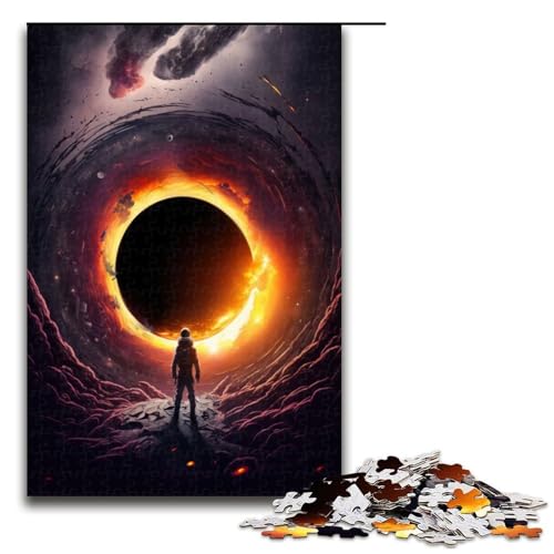 1000 teiliges Puzzle für Erwachsene Schwarzes Loch Puzzle für Erwachsene Holzpuzzle anspruchsvolles Spiel 75 x 50 cm 1000 teiliges Puzzle für Erwachsene Schwarzes Loch Puzzle für Erwachsene Holzpuzzle anspruchsvolles Spiel 75 x 50 cm von QSYFNBZL