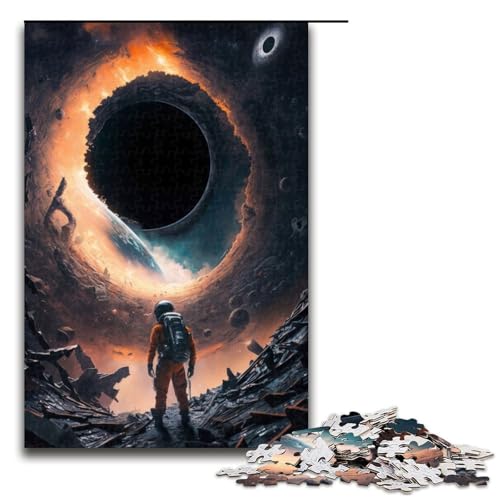 1000 teiliges Puzzle für Erwachsene Schwarzes Loch Puzzle für Erwachsene Holzpuzzle anspruchsvolles Spiel 75 x 50 cm 1000 teiliges Puzzle für Erwachsene Schwarzes Loch Puzzle für Erwachsene Holzpuzzle anspruchsvolles Spiel 75 x 50 cm von QSYFNBZL