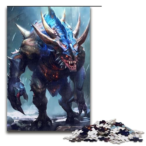 1000 teiliges Puzzle für Erwachsene Stachelmonster Puzzle für Erwachsene Holzpuzzle anspruchsvolles Spiel 75 x 50 cm 1000 teiliges Puzzle für Erwachsene Stachelmonster Puzzle für Erwachsene Holzpuzzle anspruchsvolles Spiel 75 x 50 cm von QSYFNBZL