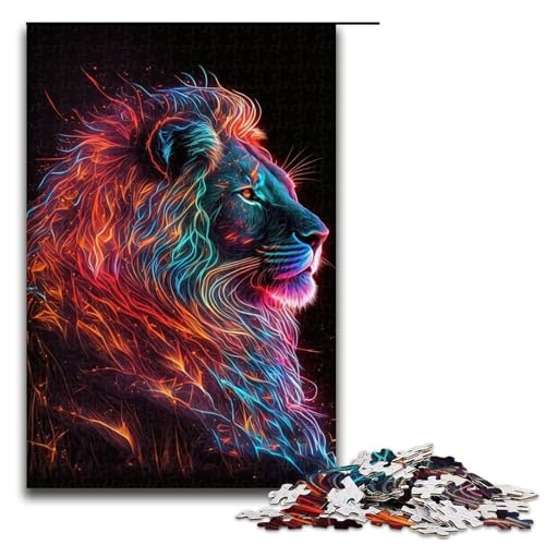 1000 teiliges Puzzle für Erwachsene Tiere Puzzle für Lernspiele Herausforderung Spielzeug Kunstwerk Geschenk 75 x 50 cm 1000 teiliges Puzzle für Erwachsene Tiere Puzzle für Lernspiele Herausforderung Spielzeug Kunstwerk Geschenk 75 x 50 cm von QSYFNBZL
