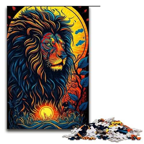 1000 teiliges Puzzle für Erwachsene Tierpuzzle Wanddekoration geeignet für die Schreibtischdekoration 75 x 50 cm 1000 teiliges Puzzle für Erwachsene Tierpuzzle Wanddekoration geeignet für die Schreibtischdekoration 75 x 50 cm von QSYFNBZL
