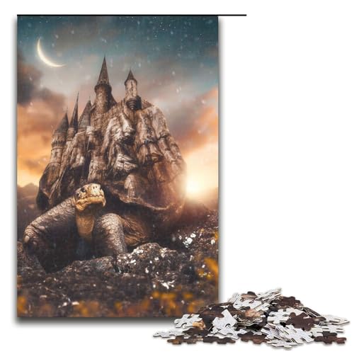 1000 teiliges Puzzle für Erwachsene Tierreich Lernpuzzle Lernspiel für Geburtstag Weihnachten 75 x 50 cm von QSYFNBZL