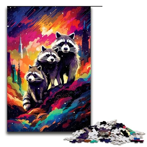 1000 teiliges Puzzle für Erwachsene Waschbären im Krater sind von Spritzern umgeben Puzzles für Erwachsene aus Holz anspruchsvolles Spiel 75 x 50 cm 1000 teiliges Puzzle für Erwachsene Waschbären im Krater sind von Spritzern umgeben Puzzles für Erwachsene aus Holz anspruchsvolles Spiel 75 x 50 cm von QSYFNBZL