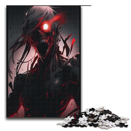 1000 teiliges Puzzle für Erwachsene blutrote Schatten Geburtstagsgeschenk für Teenager ab 14 Jahren 75 x 50 cm 1000 teiliges Puzzle für Erwachsene blutrote Schatten Geburtstagsgeschenk für Teenager ab 14 Jahren 75 x 50 cm von QSYFNBZL