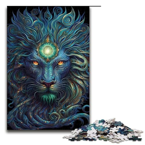 1000 teiliges Puzzle für Erwachsene buntes Löwen Puzzle praktisches Spiel 75 x 50 cm 1000 teiliges Puzzle für Erwachsene buntes Löwen Puzzle praktisches Spiel 75 x 50 cm von QSYFNBZL